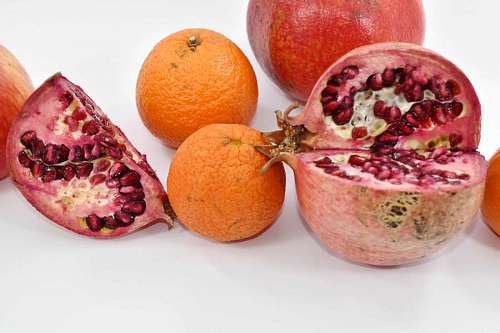 herb mandarin tropical fruit section cross exotic healthy fresh health
