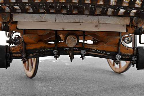 iron carpentry craft carriage wheel fashioned handmade cast vehicle antique 
