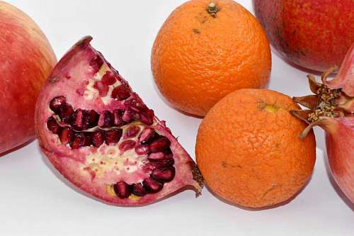 mandarin organic tropical pomegranate fruit antioxidant oranges citrus seed health