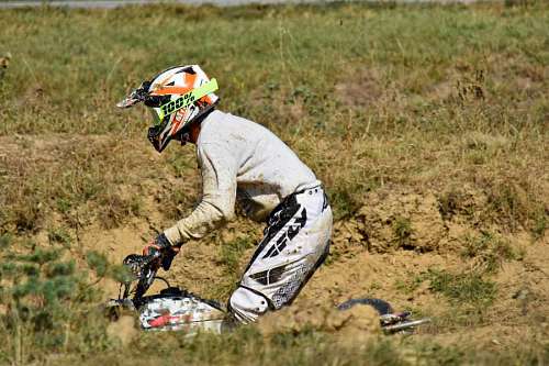 mud mud motocross motorcycle race motorcyclist racer flat sport competition player action  hilltop ascent soil vehicle