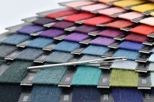 tailoring needle chrome metallic craft sewing stainless steel tailoring horizontal many