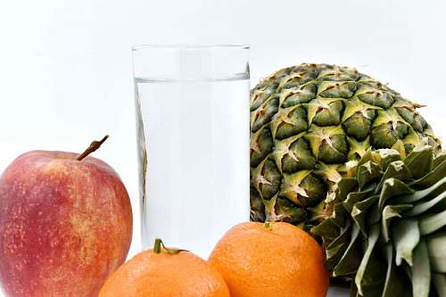 freshwater tangerine water pineapple liquid freshwater fish vitamin drinking produce orange health 