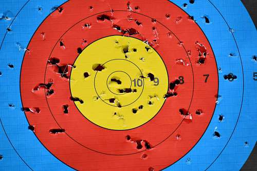 target archery competition center circle arrow leisure recreation 