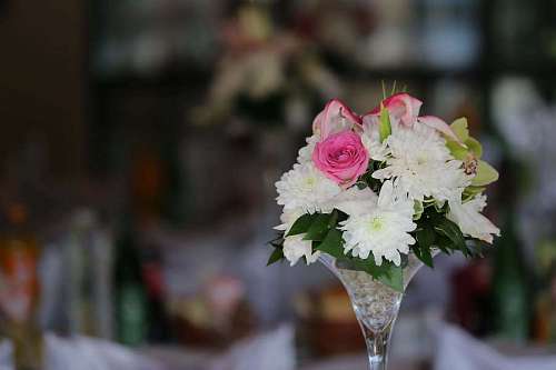 chrysanthemum vase crystal chrysanthemum flower decorative bouquet flowers rose