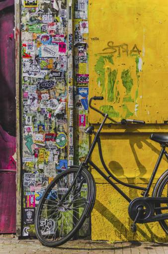 bicycle bicycle  bike  aesthetic  stickers  vandalism  paper  sign