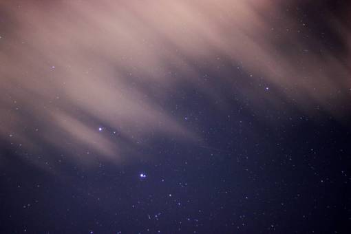 galaxia noche cielo estrellas galaxia espacio