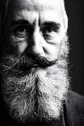 mature-adult beard one person men mustache adult portrait hipster