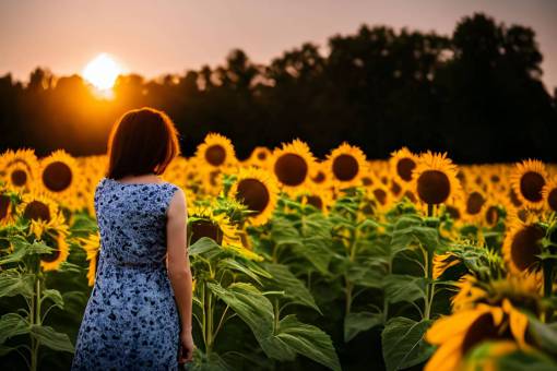 sunflower-sunset 