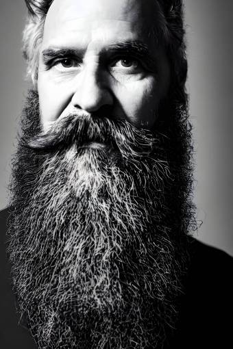 mature-adult one person mustache portrait hipster adult men beard