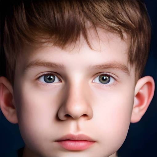 ojo retrato primer plano primer plano niño muchachos lindo caucásico etnia