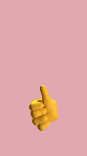 moving thumb human hand face symbol success sign gesturing