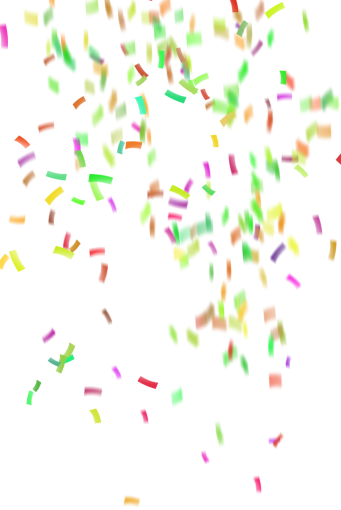 shimmer  Confetti background Overlay PNG