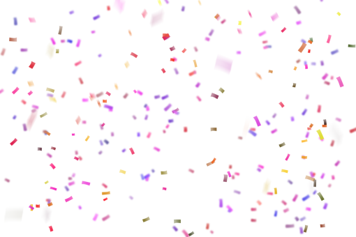 shimmer  Confetti background Overlay PNG