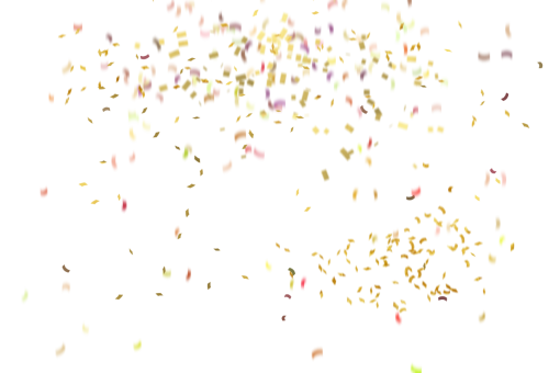 shimmer  Confetti background Overlay PNG