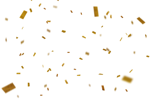 shimmer  Confetti background Overlay PNG