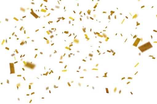 shimmer  Confetti background Overlay PNG