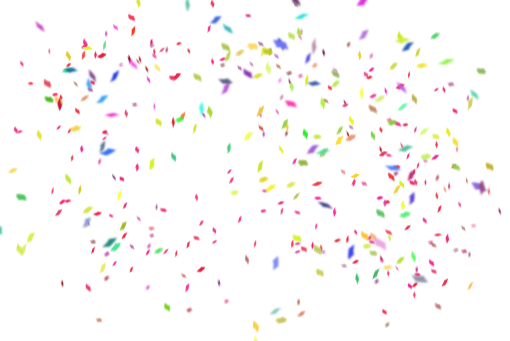 shimmer  Confetti background Overlay PNG