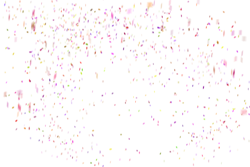 shimmer  Confetti background Overlay PNG