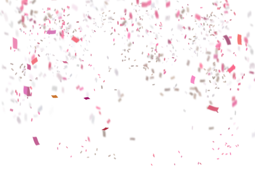 shimmer  Confetti background Overlay PNG