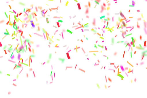 shimmer  Confetti background Overlay PNG
