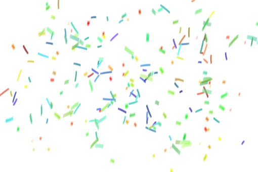 shimmer  Confetti background Overlay PNG