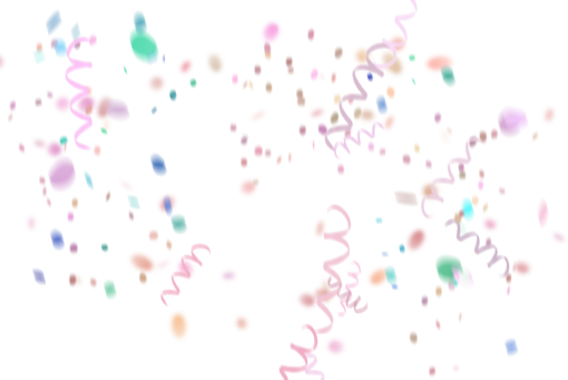 shimmer  Confetti background Overlay PNG