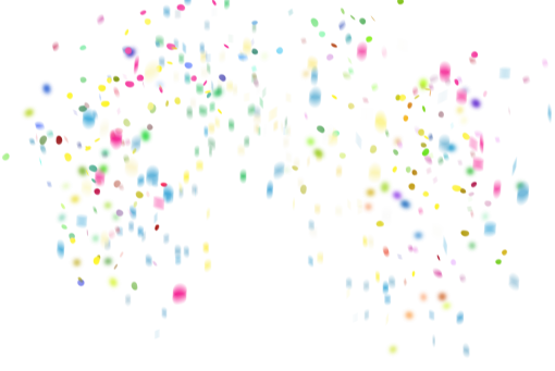 shimmer  Confetti background Overlay PNG