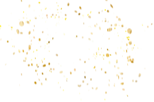 shimmer  Confetti background Overlay PNG