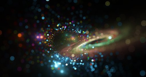 poeira estelar Sobreposição De Fundos Galaxy Bokeh PNG