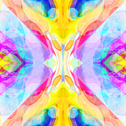 artist  Kaleidoscope background Overlay PNG