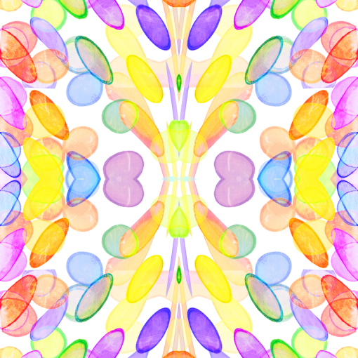 artist  Kaleidoscope background Overlay PNG