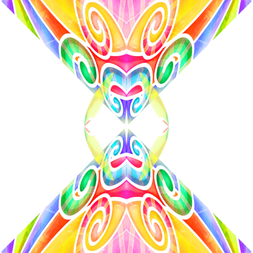 artist  Kaleidoscope background Overlay PNG