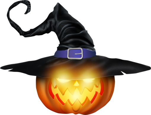 horror  png witch pumpking night spooky halloween overlay