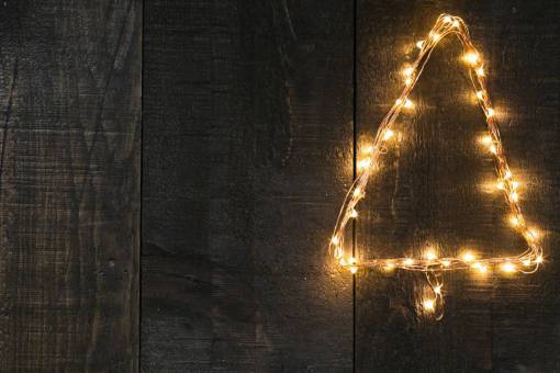 xmas Christmas Tree, Copy Space