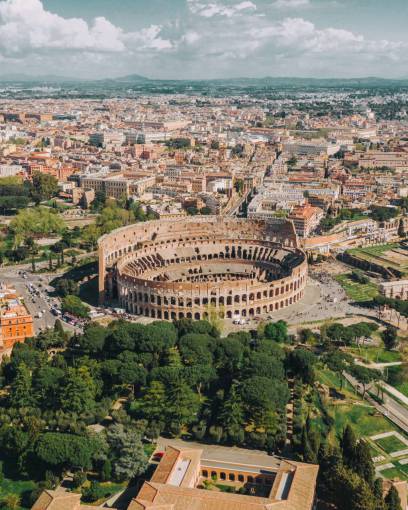 sightseeing Rome, Italy
