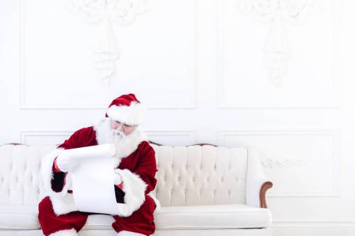 cartoon Santa claus