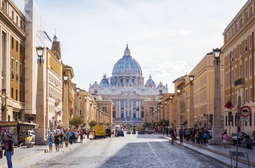 Vaticano en Roma, Italia