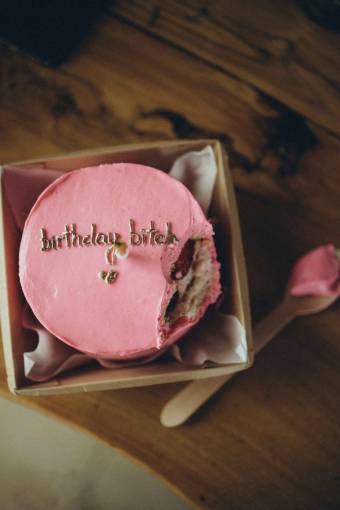food Birthday Cake