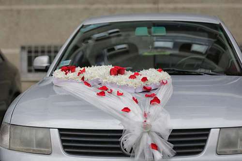 automoviles arreglo parabrisas decoración automóvil automotriz novia vehículo lujo