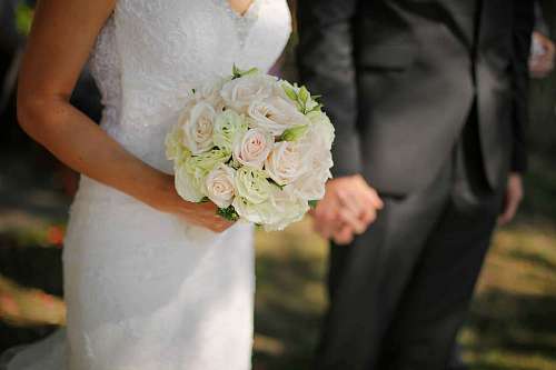 veil bouquet veil groom romance arrangement bride