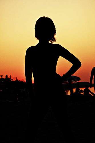 cuerpo sombra silueta puesta de sol bonita sol retroiluminación tropical