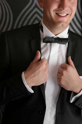 carrera traje de esmoquin empresario pajarita gerente carrera profesional
