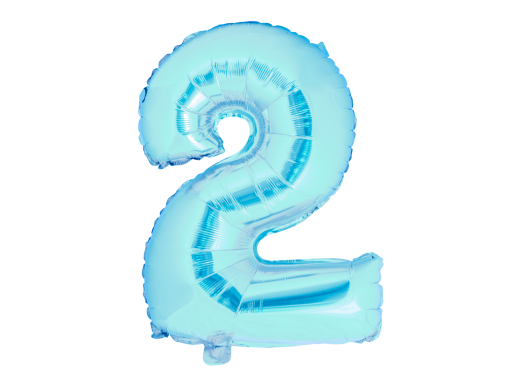  Birthday Balloon Number Overlay PNG
