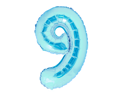 date  Birthday Balloon Number Overlay PNG