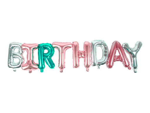 date  Birthday Balloon Overlay PNG