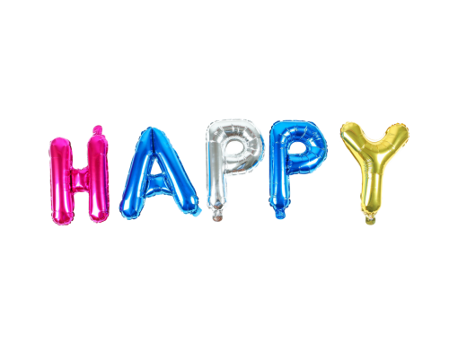 date  Birthday Balloon Overlay PNG