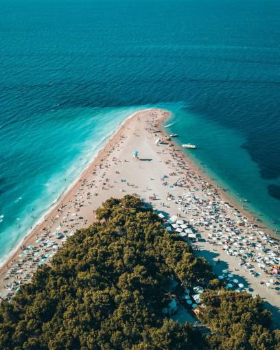 paradise Beach in Croatia