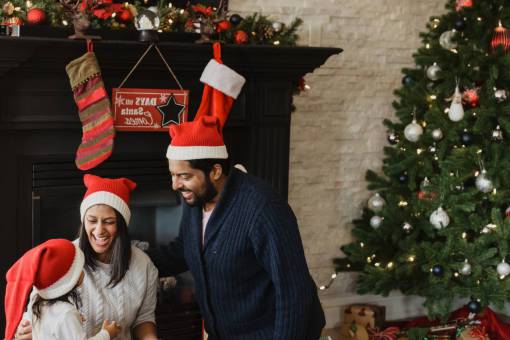 xmas Family at christmas