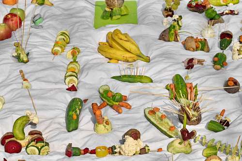 decoration meal delicious vegetable handkerchief fruit dinner many health