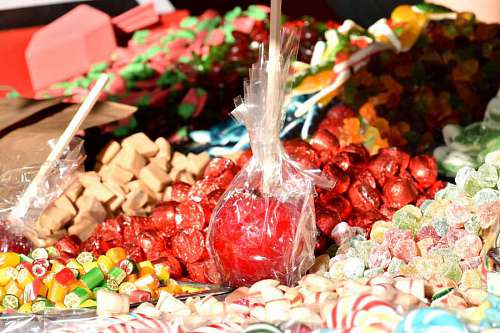 confection gelatin lollipop confectionery candy apple ingredients delicious sugar many